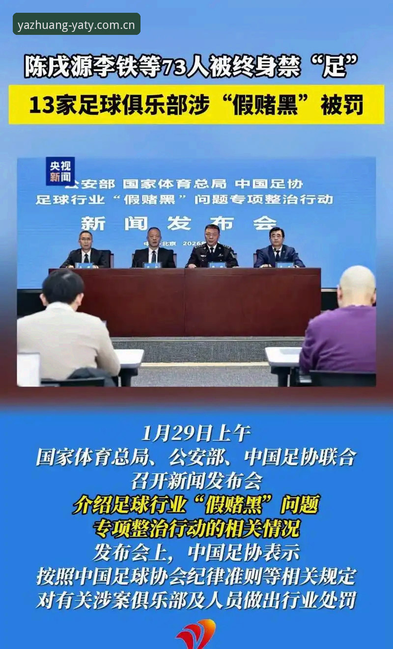 亚体育体育资讯 中国足协第三批禁足名单深度评测:反腐风暴后的行业生态重塑